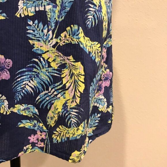 Halter style tropical print dress - Picture 5 of 12